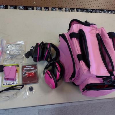 Sportsman's Collection of Firearm Related Safety and Storage Equipment