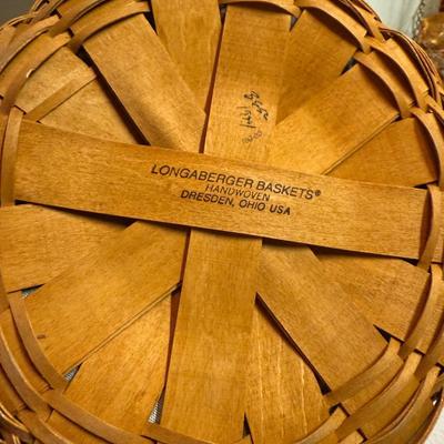 Longaberger basket w/liner