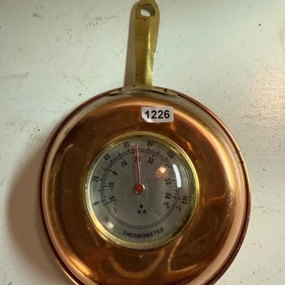 Copper thermometer