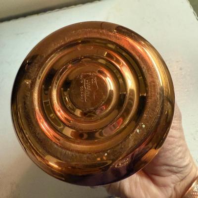 Copper jam jar