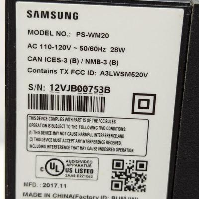 Samsung Dolby Sound Bar & Speaker Model PS-WM20