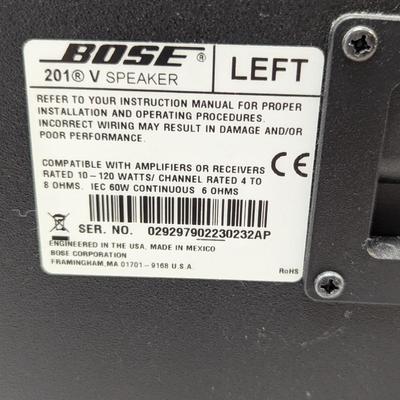 BOSE 201 V Speakers
