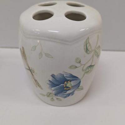 Lenox Soap Dispenser & Tooth Brush Holder