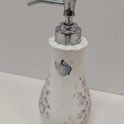 Lenox Soap Dispenser & Tooth Brush Holder