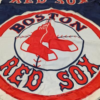 Double Sided Boston Red Sox Banner