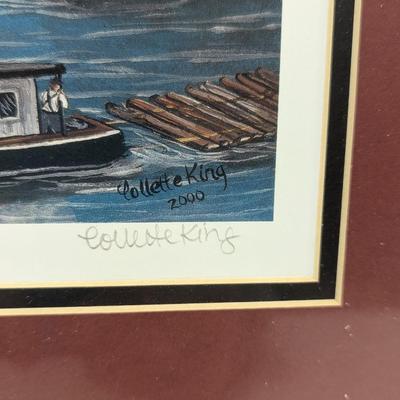 Framed Signed & Numbered LE Print By Collette King
