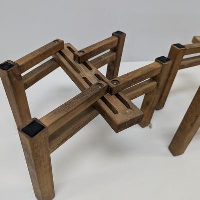 Adjustable Wooden Versatile Stands