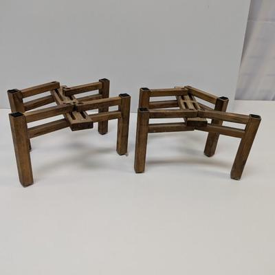 Adjustable Wooden Versatile Stands
