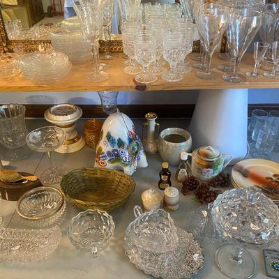 Lot 4: Ornate Mirror & More