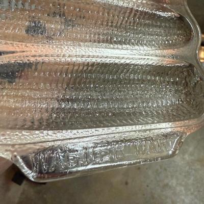 Wagner ware depression glass corn tray