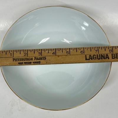 Painted Bowl with oranges or peaches.- good fortune and longevity