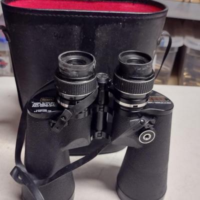 Sears Discoverer Zoom 10x 40x60mm Binoculars with Case