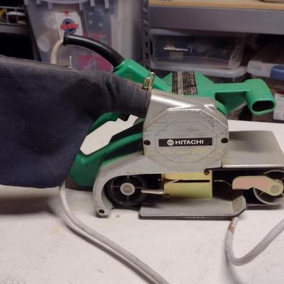 Hitachi Belt Sander- Model SB-75- In Working Condition