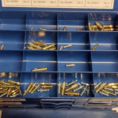 Raybestos Metal Storage Boxes with Contents (Choice A)