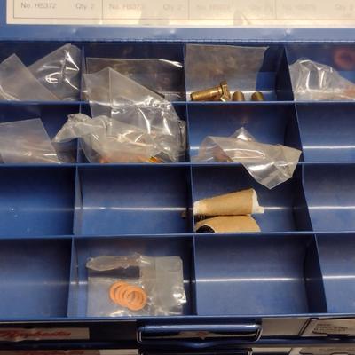 Raybestos Metal Storage Boxes with Contents (Choice B)