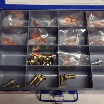 Raybestos Metal Storage Boxes with Contents (Choice C)