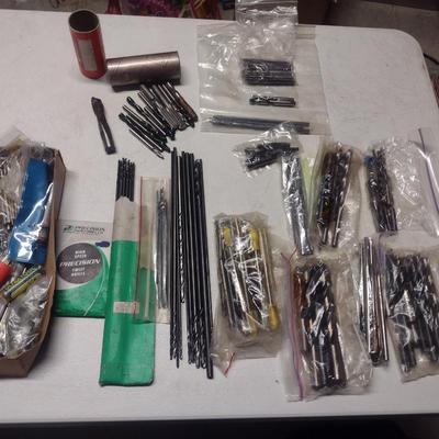 Assorted Drill Bits and Cutting Tools (#6)
