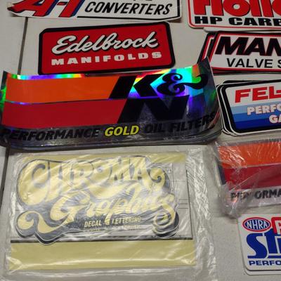 Collection of Racing Decals (#8)