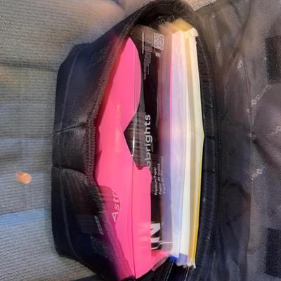 Paper/samsonite bag