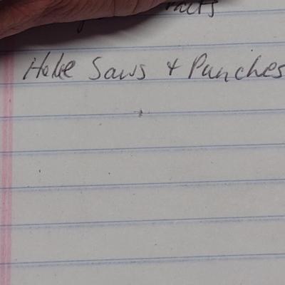 Hole Saws and Punches (#15)