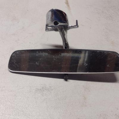 Vintage Chrome Rear View Mirror