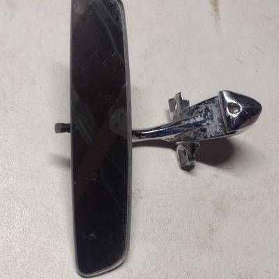 Vintage Chrome Rear View Mirror
