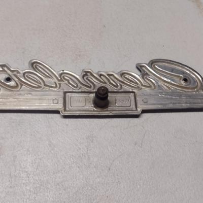 Pair of Vintage Chevrolet Emblems