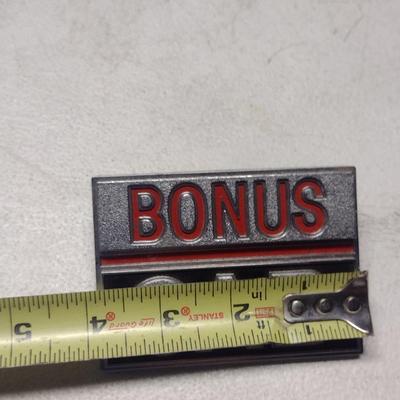 Pair of Vintage Chevrolet Emblems