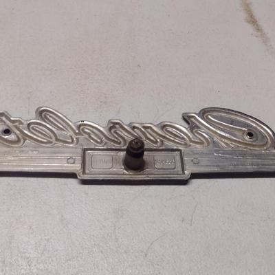 Pair of Vintage Chevrolet Emblems