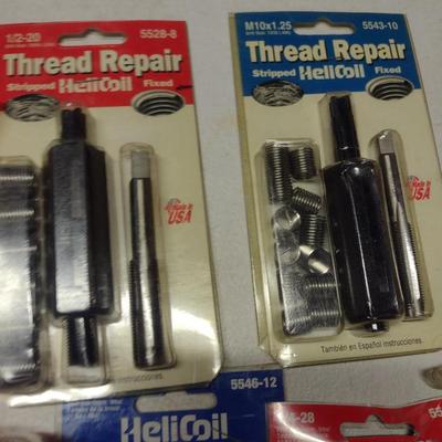 Helicoil Thread Repair Kits (#18)