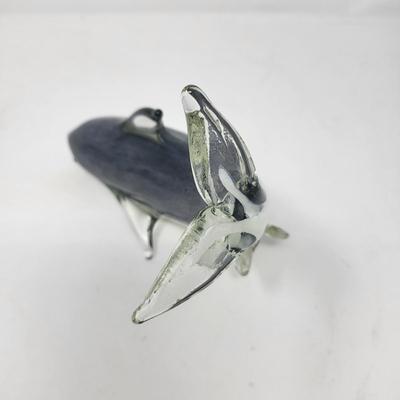 HD Designs 9" Art Glass Shark Sculpture