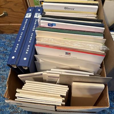Binders and paper
