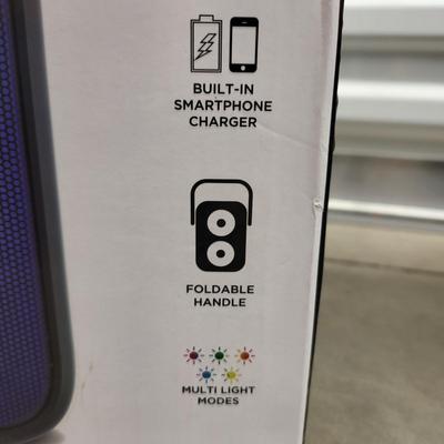 Altec Lansing Shockwave Wireless Lighting Effects Party Speaker