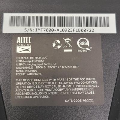Altec Lansing Shockwave Wireless Lighting Effects Party Speaker