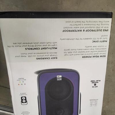 Altec Lansing Shockwave Wireless Lighting Effects Party Speaker