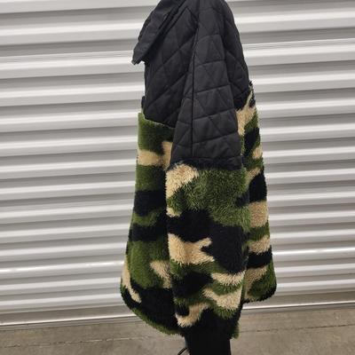 NWT Two LuLaRoe Camo & Animal Print Fleece Pullovers 3XL