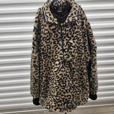 NWT Two LuLaRoe Camo & Animal Print Fleece Pullovers 3XL