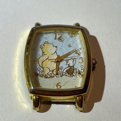 Disney's Winnie the Pooh Quartz Wristwatch Needs Battery and Band Preowned as Pictured.