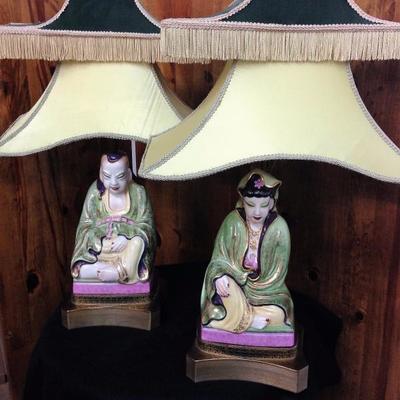 Vintage Oriental Lamps