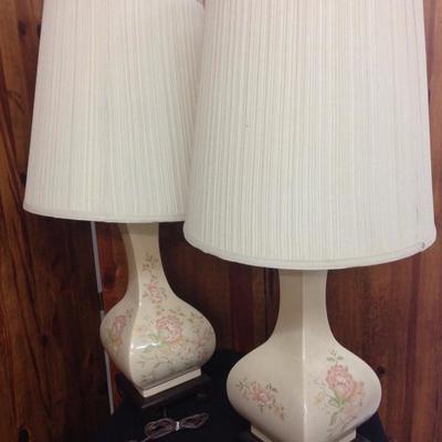 Floral Design Lamps