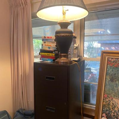 Lot 13: Office / Art, Vintage clock & More
