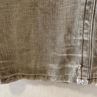 Akademiks jeans - size 34. Tan with orange