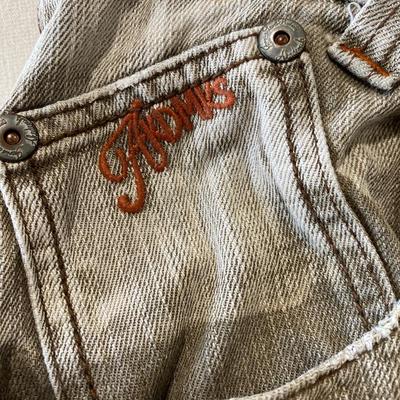 Akademiks jeans - size 34. Tan with orange