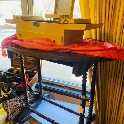 Lot 17: Vintage Clothing, Rug, Chair & More (Front Room & Closet)