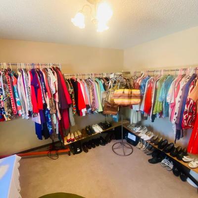 Lot 18: Vintage Clothing Galore