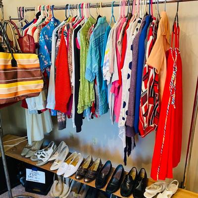 Lot 18: Vintage Clothing Galore