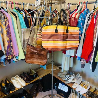 Lot 18: Vintage Clothing Galore