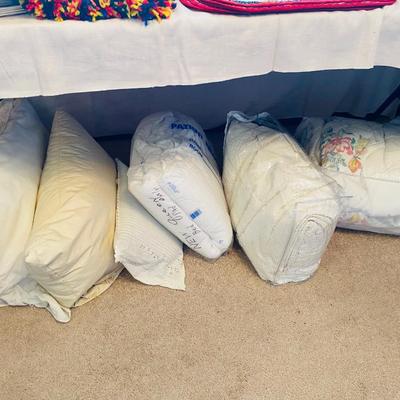 Lot 25: Linens, Cabinet & More