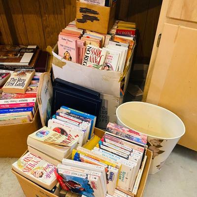 Sale Photo Thumbnail #139: - Shelves are built in. 
Light brown cabinet on rollers on far right is included. 

NO CHERRY PICKING or taking ONLY the items you want and leaving the rest! Please arrive with enough time to load. Bring boxes/any tools to assemble/dolly/people to help lo