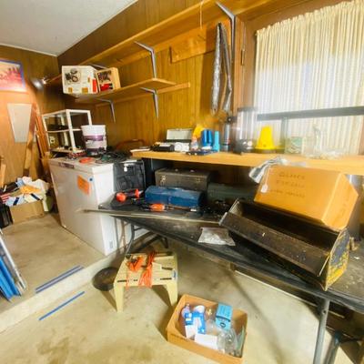 Lot 30: Deep freezer & More Tools